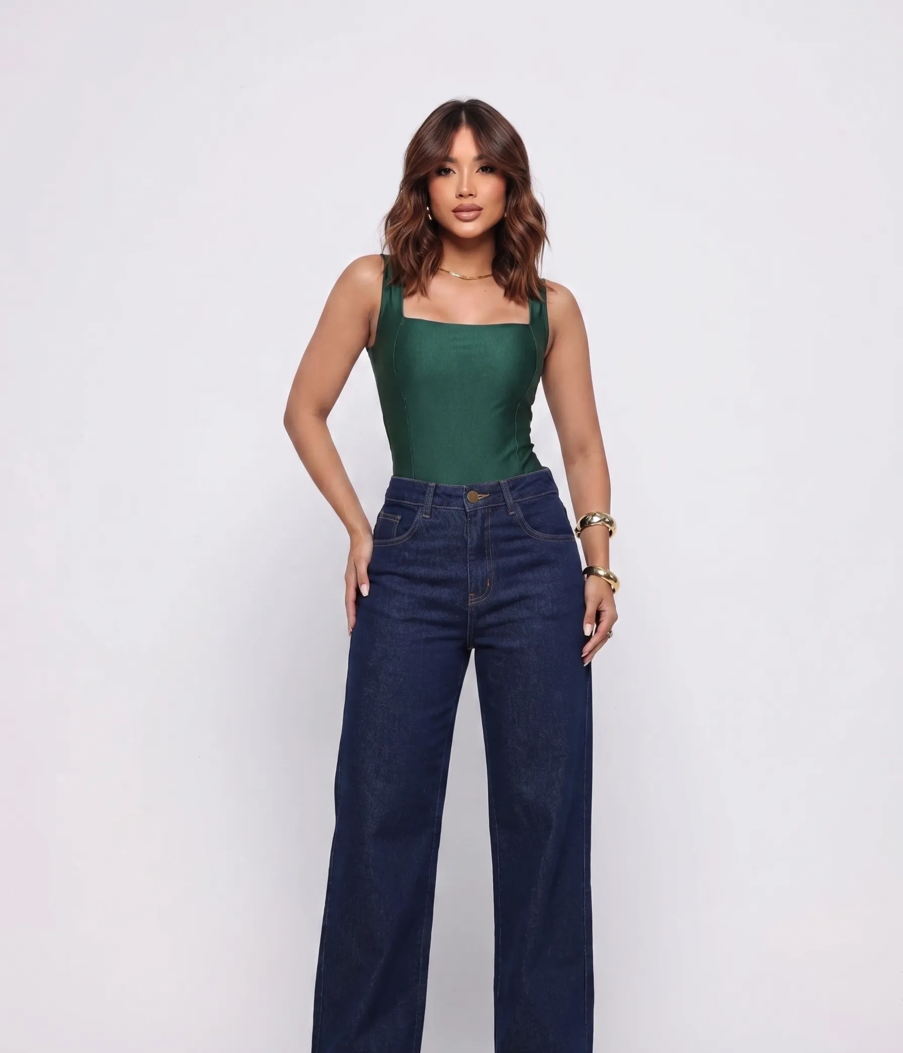 Calça Wide Leg
